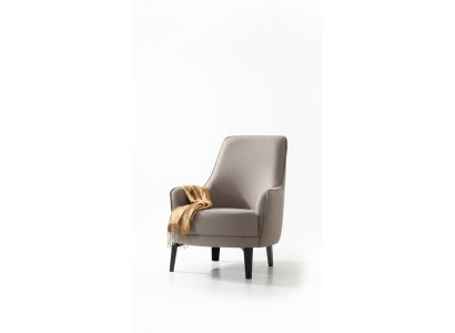 Fauteuil moderne fauteuil à ailes fauteuil cocktail mobilier de luxe design mobilier en bois.