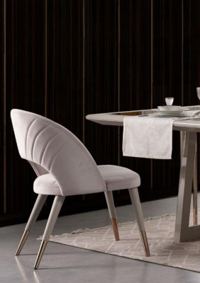 Ensemble de meubles de salle à manger Ensemble de salle à manger 7 pièces Table de salle à manger Chaises Beige Bois