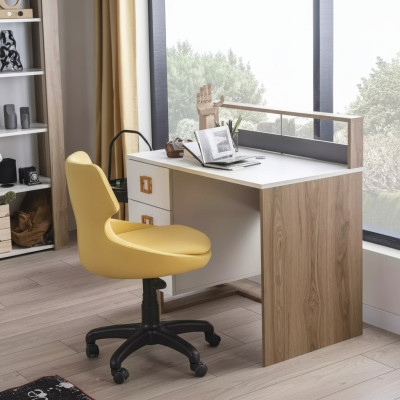 Bureau Bureau pour enfants Bureau d'ordinateur Bureau de bureau en bois Marron Table