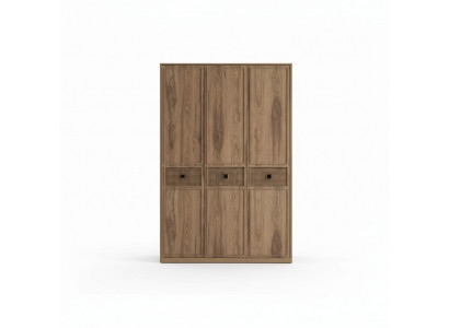 Armoire Armoire Armoire en bois Meubles de chambre Bois Marron nouveau