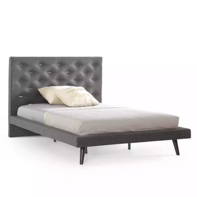 Chambre d'enfants Groupe lit de jeunesse meubles pour enfants lit bois gris ensemble 5 pièces