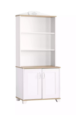 Étagère pour livres Étagère debout Étagère pour enfants Étagère en bois blanche neuve