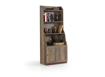 Étagère enfant Bibliothèque Étagère Armoire Étagère sur pied Étagère en bois Marron Garde-robe
