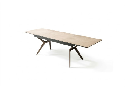 Table à manger Table de cuisine Extensible Design Moderne Bois Table grise