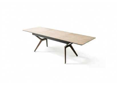 Table à manger Table de cuisine Extensible Design Moderne Bois Table grise