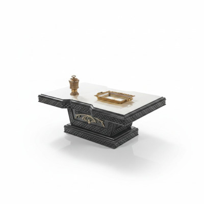 Table basse Table de salon Table d'appoint Consoles Gris Bois Table