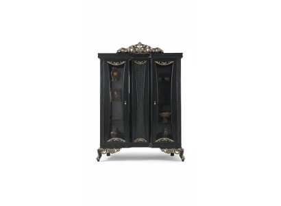 Vitrine Armoire Vitrine Armoires Salon Verre Gris Bois nouveau