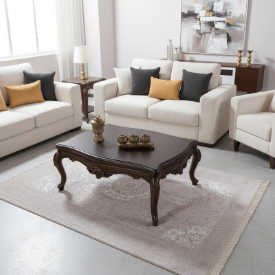 Table basse Table de salon Table d'appoint Consoles Marron Bois Table