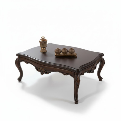Table basse Table de salon Table d'appoint Consoles Marron Bois Table