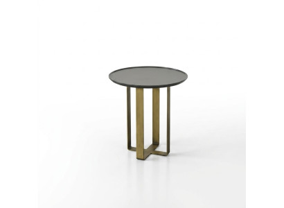 Table d'appoint Table en acier inoxydable doré Salon.