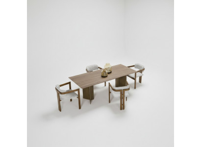 Suite Table à manger Coin repas Ensemble de salle à manger Lot de 7 pièces Salle à manger Marron Bois