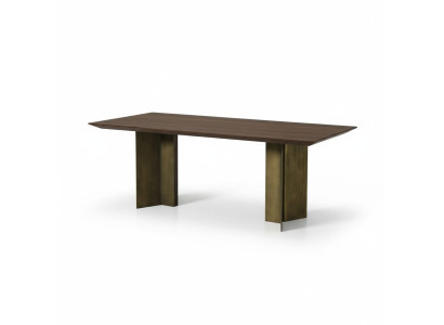 Table de salle à manger Table à manger Table Salle à manger Salle à manger 208 cm Bois Marron neuf