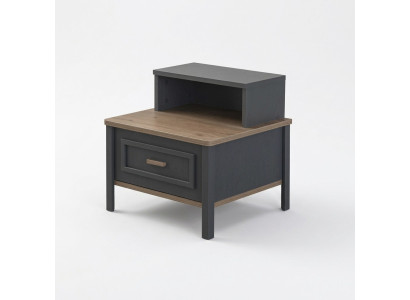 Table de chevet Consoles Tables de nuit Bois Gris Chambre Classique