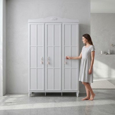 Armoire Armoire d'enfants Armoire en bois Armoire blanche Armoire en bois moderne