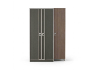 Armoire en bois Armoire Armoire pour enfants Armoire Bois Gris Design