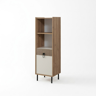 Étagère à livres Armoire Étagère de bureau en bois Armoire en bois marron Chambre d'enfants