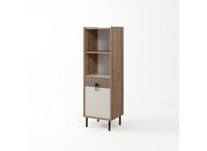 Étagère à livres Armoire Étagère de bureau en bois Armoire en bois marron Chambre d'enfants