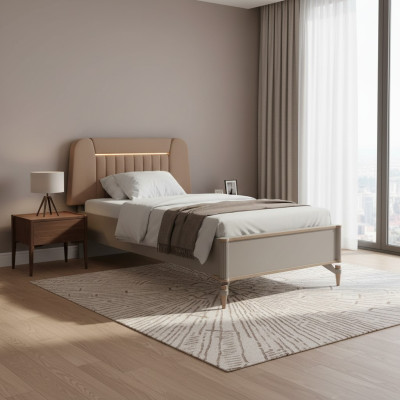 Mobilier de chambre d'enfants Lit pour enfants Cadre de lit Lit Chambre d'enfants Blanc Bois