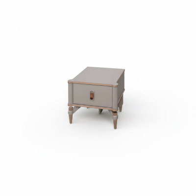 Table de chevet design Consoles en bois modernes Beige Filles