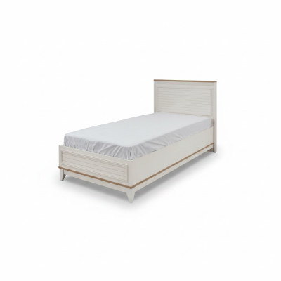 Lit d'enfants Cadre de lit Lit Chambre d'enfants Cadre de lit Blanc Moderne 100cm