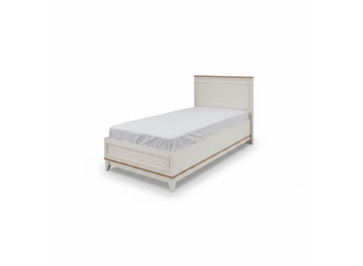 Lit d'enfants Cadre de lit Lit Chambre d'enfants Cadre de lit Blanc Moderne 100cm