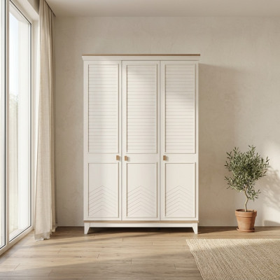 Armoire pour enfants Armoire armoire en bois Armoire en bois Blanc Moderne