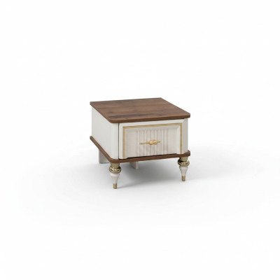 Table de chevet Chambre d'enfants Nachtkosolen Consoles Bois Moderne Beige Table