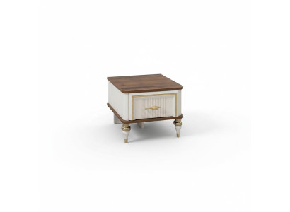 Table de chevet Chambre d'enfants Nachtkosolen Consoles Bois Moderne Beige Table