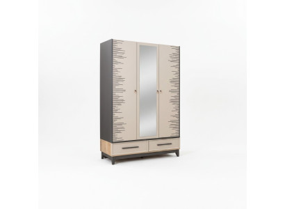 Armoire moderne Armoire pour enfants Armoire en bois Bois Beige