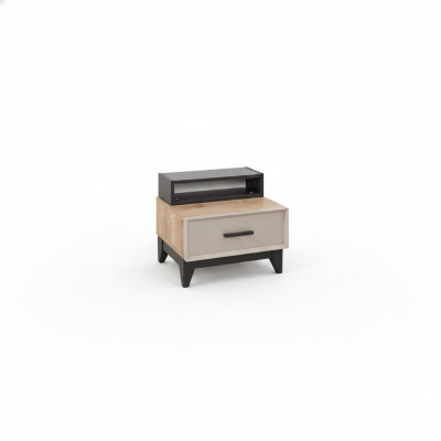 Chambre d'enfants Table de chevet Moderne Nachtkosolen Consoles Bois Marron Table