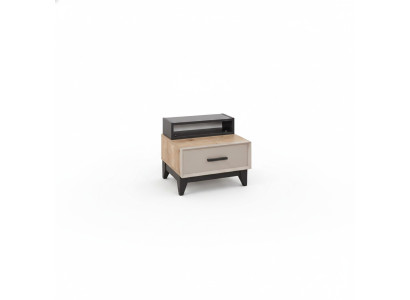 Chambre d'enfants Table de chevet Moderne Nachtkosolen Consoles Bois Marron Table