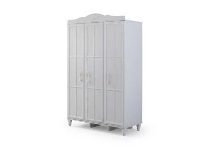 Armoire de luxe Armoire d'enfant Armoire en bois Bois Blanc