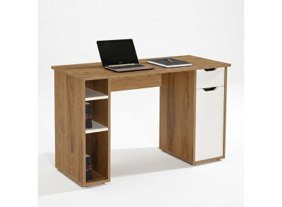 Bureau Bureau d'ordinateur Bureau de bureau Table en bois Brun Bureau de bureau Mobilier de bureau