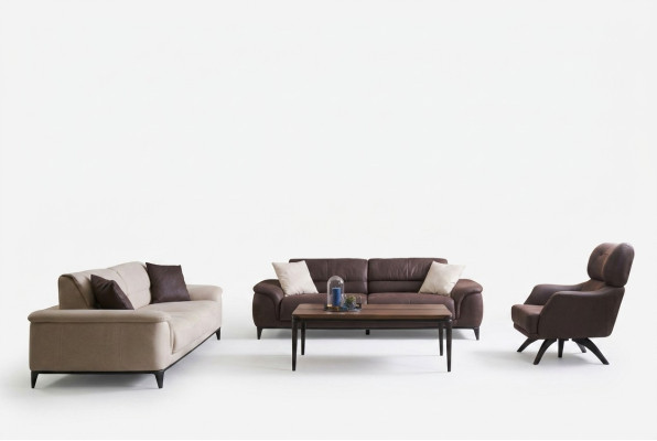 Ensemble de canapé ensemble de sofa fauteuil en tissu canapé Ensemble de 4 pièces canapés rembourrés