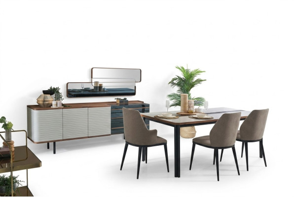 Salle à manger Ensemble de salle à manger Mobilier de salle à manger Ensemble de coin repas 7 pièces Bois Blanc