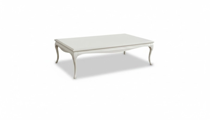 Table basse Table de salon Blanc Bois Table basse Table de salon