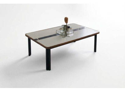 Table basse Table de salon Blanc Bois Table basse Table de salon