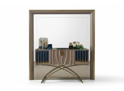 Console Table - Coiffeuse - Chambre - Moderne - Bois - Marron