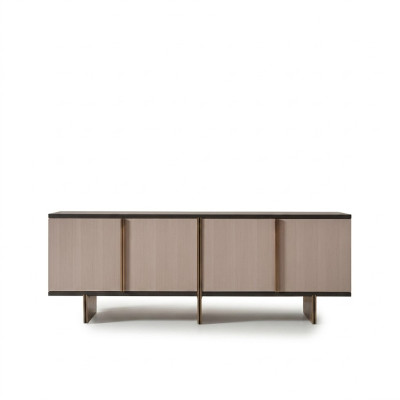Buffet Buffet Commode Bois Salle à manger Beige Armoire Armoire en bois
