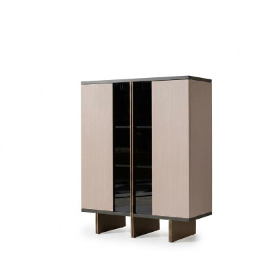 Meuble à bar Vitrine de bar Armoire en bois Salon Armoire à vin Moderne