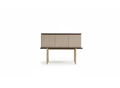 Buffet Buffet Armoire Bois Moderne Beige Salle à manger Conception de garde-robe