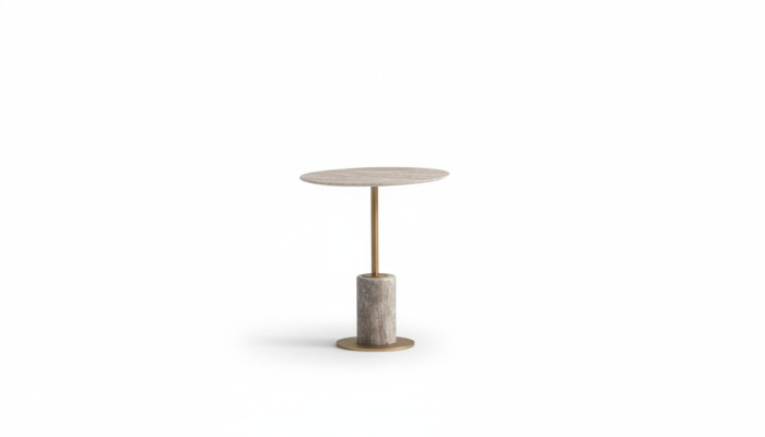 Table basse Table d'appoint Table basse en bois Table de canapé Table ronde Gris