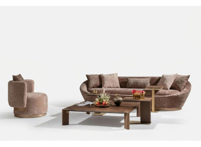 Ensemble de canapés ensemble de canapés canapé en tissu trois places fauteuil beige ensemble de canapés
