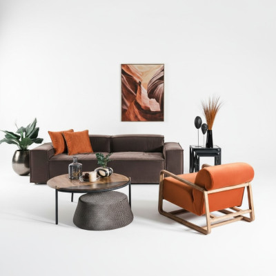 Ensemble de canapés canapé en tissu trois places fauteuil canapé gris jeu de canapé suite de canapé