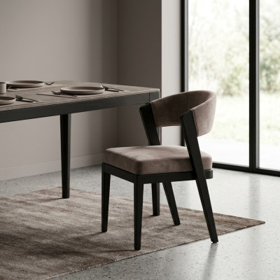 Chaises de salle à manger Chaises de cuisine Ensemble de chaises 6 pièces Chaises Gris Groupe Bois