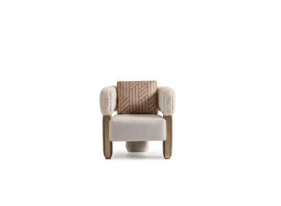 Fauteuil club une place fauteuil blanc siège en tissu salon fauteuil cocktail