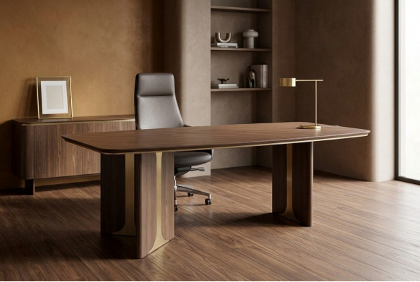 Table à manger Table Salle à manger Table de salle à manger Bois Marron Mobilier de salle à manger