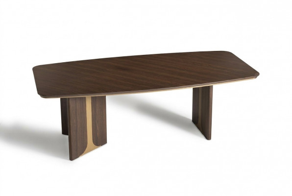 Table à manger Table Salle à manger Table de salle à manger Bois Marron Mobilier de salle à manger