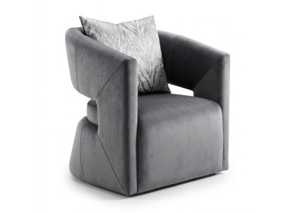 Fauteuil Fauteuil Cocktail Rembourrage Fauteuil Simple Luxe Fauteuil Club Gris