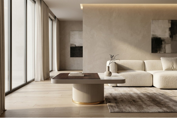 Table basse Table d'appoint Table basse Table de salon Table de canapé Table Blanche